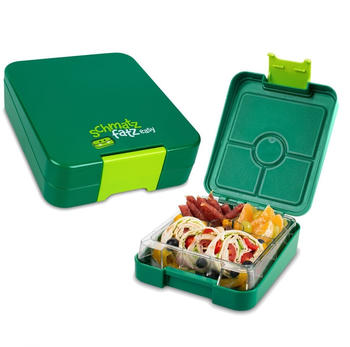 Schmatzfatz Easy Kinderlunchbox gr&uuml;n