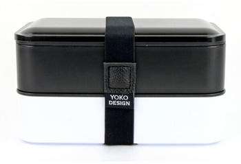 Yoko Design 2 level Lunch Box 1,2 L Black