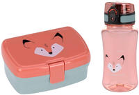 L&auml;ssig 1210057609, L&auml;ssig Brotdose & Trinkflasche Set About Friends rosa
