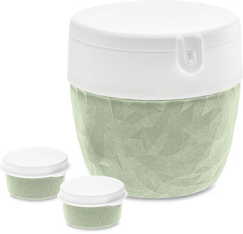Koziol Bentobox Club 3-teilig gr&uuml;n