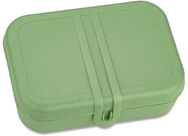 Koziol Pascal L Lunchbox mit Trennsteg nature leaf green