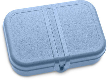 Koziol Pascal L Lunchbox mit Trennsteg organic blue