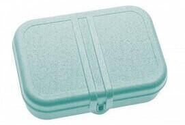 Koziol Pascal L Lunchbox mit Trennsteg organic aqua