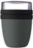 Lunchpot Ellipse Olive Grau