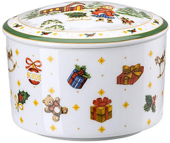 Happy Christmas Dose klein grün (11 cm)