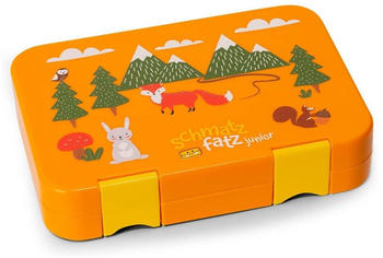 Schmatzfatz Junior Lunchbox Bento Box wald orange