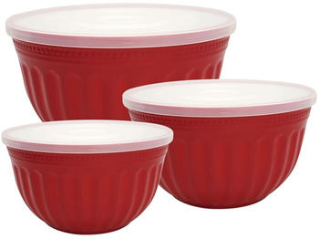 Greengate 3er Set Vorratsdose mit Deckel Alice red