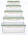 King Kunststoffbehälter-Aufbewahrungs-Set 5-teilig grün