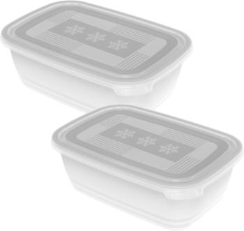 Rotho Freeze 2er-Gefrierdosen-Set (2 x 1,9 L)