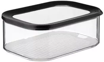 Rosti Mepal K&uuml;hlschrankdose Modula K&auml;se 2000 Ml Schwarz (106934040400)