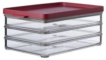 Rosti Mepal Kühlschrankdose Omnia Aufschnittdose 3-lagig Nordic Berry