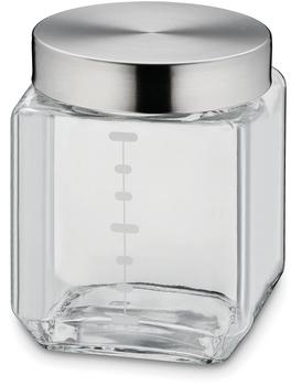 Kela Vorratsglas 1 Liter Glas Vorratsdose ISA mit Edelstahldeckel (10771)