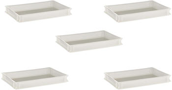 APS 98586 Teig 5er Set Pizzaballenbox, 56,5x36,5 cm (98586)