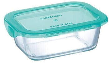 Luminarc Keep ´n´ BoxDose mit Deckel, 19.9x14.4cm 1.16 Liter, Glas, transparent, 1 Stk. (ARC G8404)