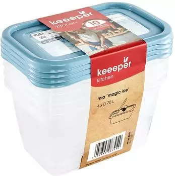 keeeper Mia Magic Tiefkühldosenset 4-teilig Ice Nordic