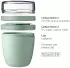 Rosti Mepal Lunch Pot Ellipse Nordic Sage