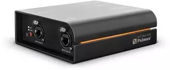 Palmer AoC Box XLRf Audio over Cat, etherCON zu 4 XLR-Buchsen