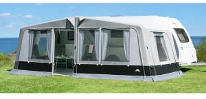 DWT aufblasbares Wohnwagen-Vorzelt SCALA AIR Gr. 71 Umlaufma&szlig; 1006-1030 cm Tiefe 250 cm