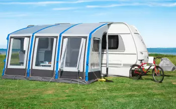DWT aufblasbares Reisemobil-Vorzelt SPACE AIR HQ 445 x 280 cm Anbauhöhe 235-250 cm