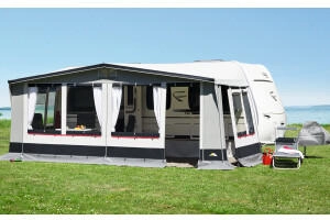 DWT DWT Paradies III 240 1180 Saisonvorzelt blau, grau, weiß, rot 240 cm 1151 - 1180 cm