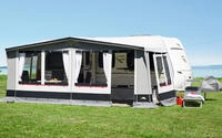 dwt Paradies III 240, gro&szlig;es Familienzelt (240 cm Zelttiefe) mit...