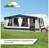 DWT DWT Paradies III 240 820 Saisonvorzelt blau, grau, weiß, rot 240 cm 791 - 820 cm