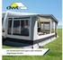DWT DWT Paradies III 240 820 Saisonvorzelt blau, grau, weiß, rot 240 cm 791 - 820 cm