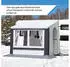 DWT DWT Wohnwagen- Winter- CORTINA III Gr. 6 400 x 210 cm GRAU mit 25 mm Stahlgestänge