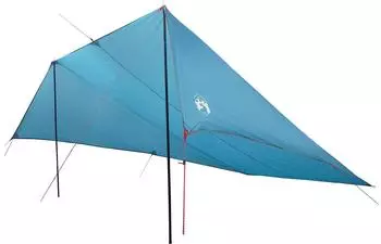 vidaXL Kuppelzelt Fahrzeugmarkise blau 518x580x215cm Polyester & Stahl