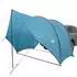 vidaXL Heck-Markise wasserfest, blau, 405x280x220cm (42028560)