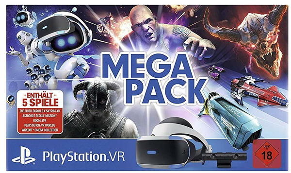Sony PlayStation VR V2 + PlayStation Camera + Mega Pack
