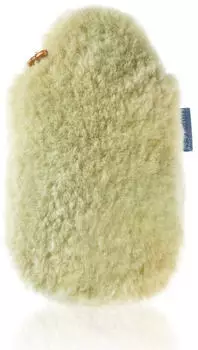 Fashy W&auml;rmflasche mit Bezug Lammfellbezug in Beige Bettflasche Lammfell (6786)