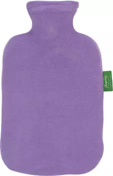 Fashy W&auml;rmflasche mit Fleecebezug 2l Flieder (67405-55)