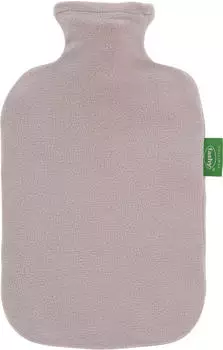 Fashy W&auml;rmflasche mit Fleecebezug 2l Taupe (67405-25)