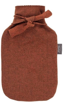 Fashy Wärmflasche mit hochwertigem Bezug Braun 2l (67406-24)