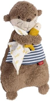 Fehn Wärmetier Otter mit entnehmbarem Wärme-/Kältesäckchen für Babys und Kleinkinder (00047233)