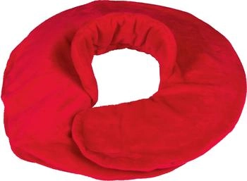 Vital Comfort Nacken-Wärmflasche mit Klettverschluss und Fleece-Bezug, rot (115788)