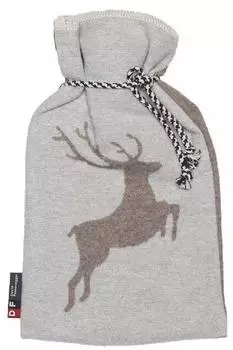 David Fussenegger SILVRETTA W&auml;rmflasche "Hirsch" 2L, Filz (SILVRETTA)
