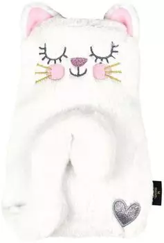 moses. Verlag Ed, the Cat Wärmflasche Kitty mit Bezug, weiß, 700ml (27482)
