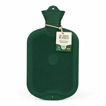Grünspecht Bio-Kinder-Wärmflasche ohne Bezug, Naturkautschuk, 2,0l (647-00)
