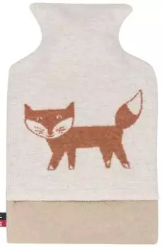 David Fussenegger Wärmflasche Juwel 'Fuchs' 0,8L, rohweiß (9861/60)