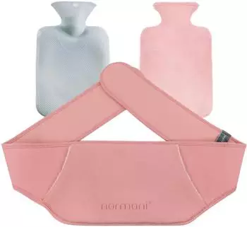Normani Ninilchik Wärmflaschengürtel XXL 140x18cm mit Bezug, waschbar