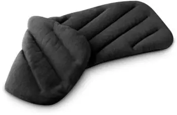 Leschi Wärmekissen XXL 50x20cm, Bio-Baumwolle, schwarz (37247)