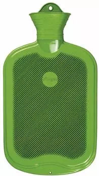 Sänger Wärmflasche mit Lamelle 2,0L apfelgrün (13618)