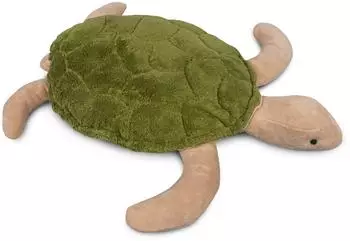 Senger Kuscheltier Schildkröte groß mit Wärmekissen, tannengrün