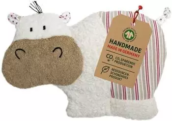 Efie Wärmekissen Nilpferd Dinkelkorn kbA 100 % Made in Germany