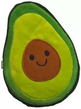 Bitten Avocado Körnerkissen mit Lavendelduft, grün (1736)
