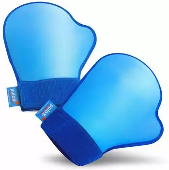 Pulox HC-10 Kühl- und Wärmehandschuhe Gel blau