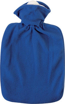 Hugo Frosch Wärmflasche Klassik Fleecebezug (1,8 L) blau