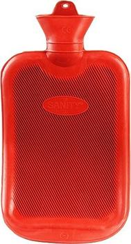 CareLine Waermflasche Gummi Doppellamelle (2 L)